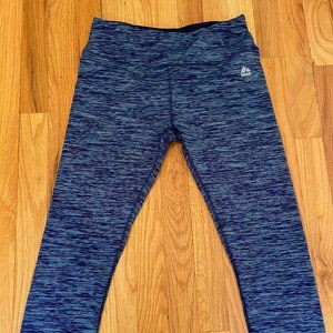 RBX Workout Capri Leggings - Blue